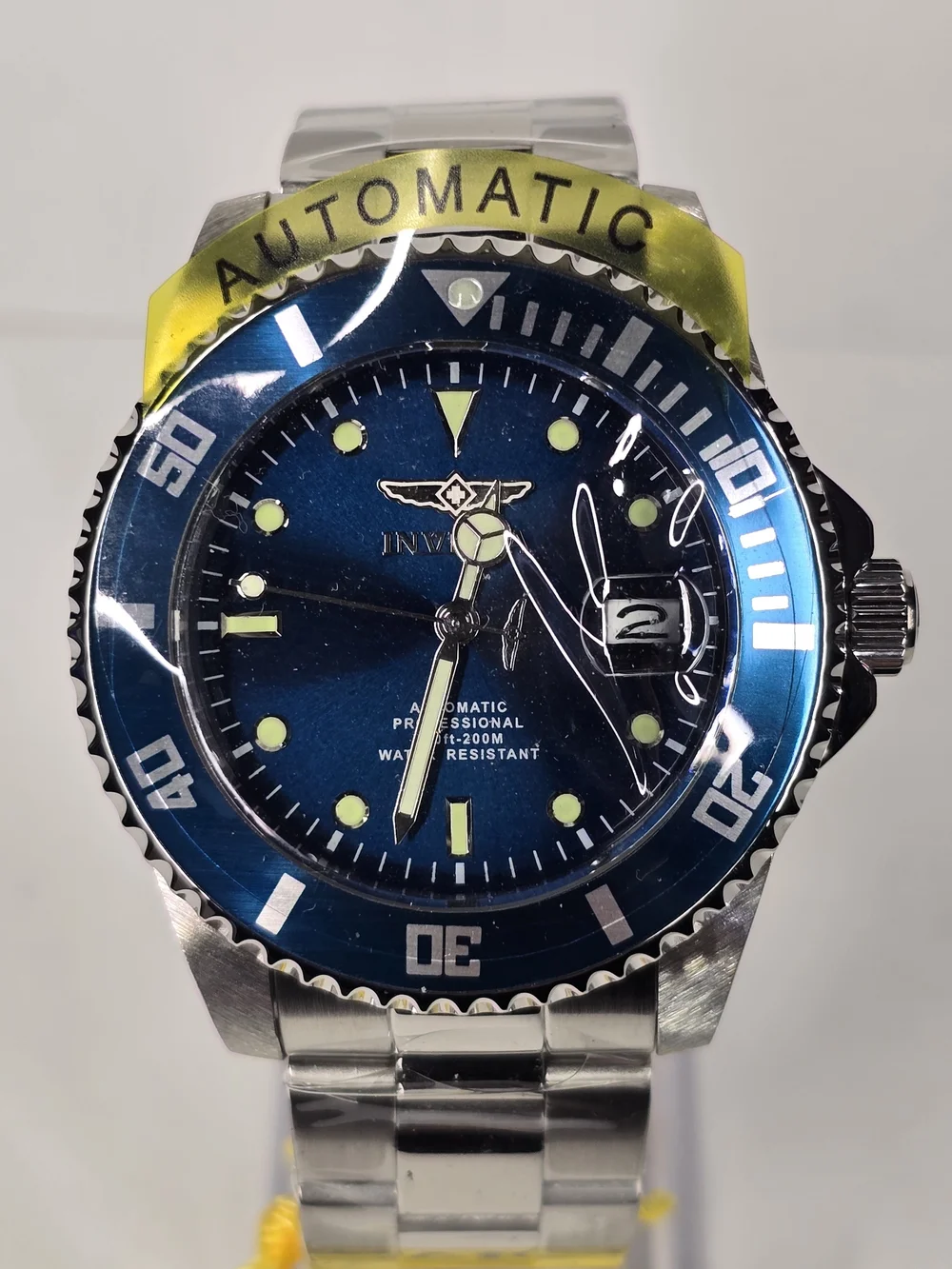 Invicta Pro Diver Harbornova Automatic Men's Watch - 44mm. Blue, Silver (36972)
